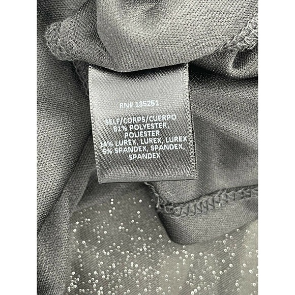 Fraiche By J In Silver Deep V-neck Fit & Flare Minidress Size Large - Picture 4 of 8